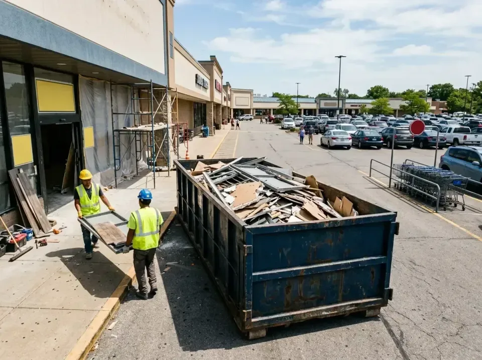 retail-store-renovation-debris-003 — frequently asked questions, Roll-off Dumpster Rentals in Iuka, MS